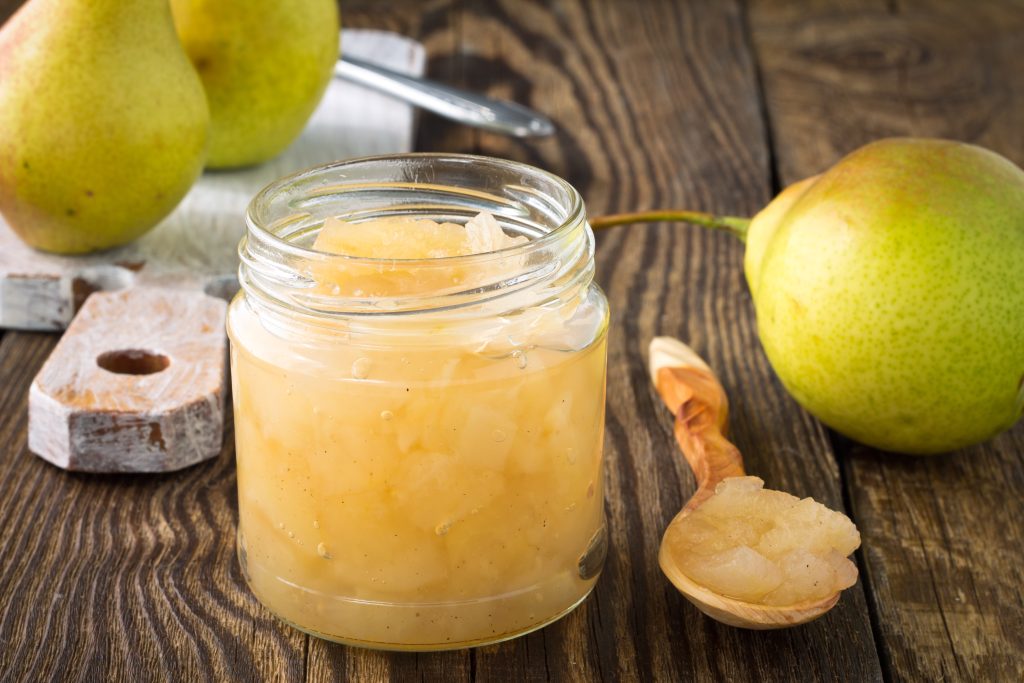 Compote de poire, gingembre et anis étoilé