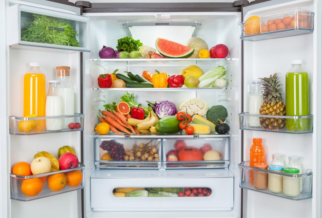 Conservation aliments au frigo