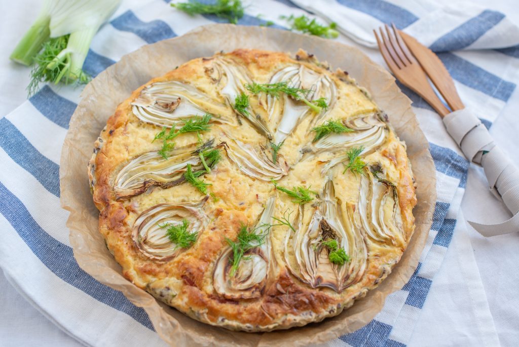 recette quiche au fenouil
