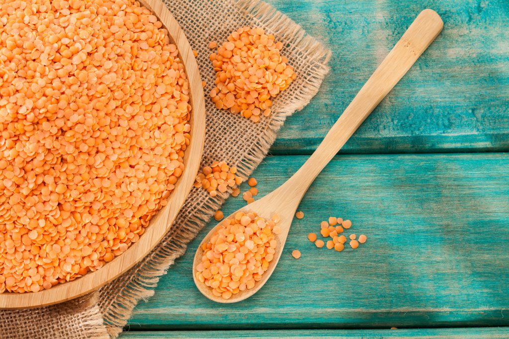 lentilles corail
